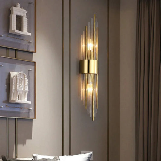 Luxury Gold LED Wall Sconce