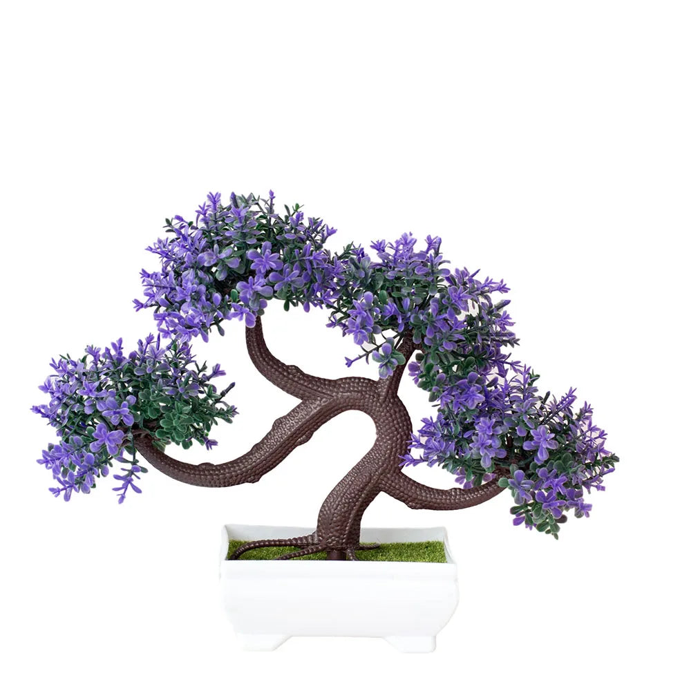 Small Potted Bonsai Artificial Plant