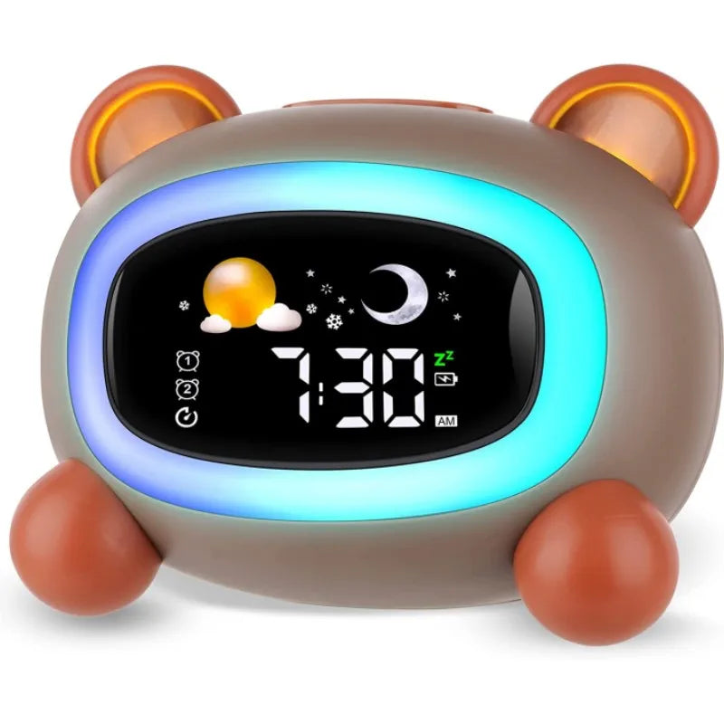 Kids Sleep Training Alarm Clock and Sound Machine