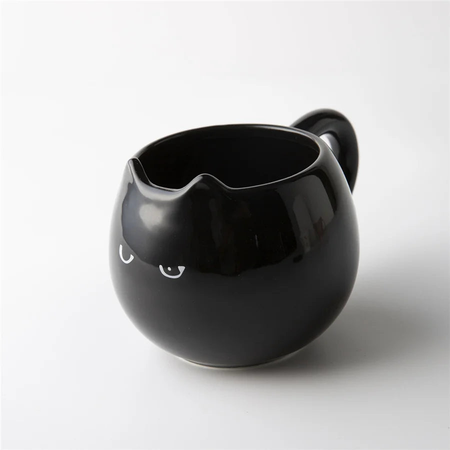 Cat Shaped Ceramic Cup