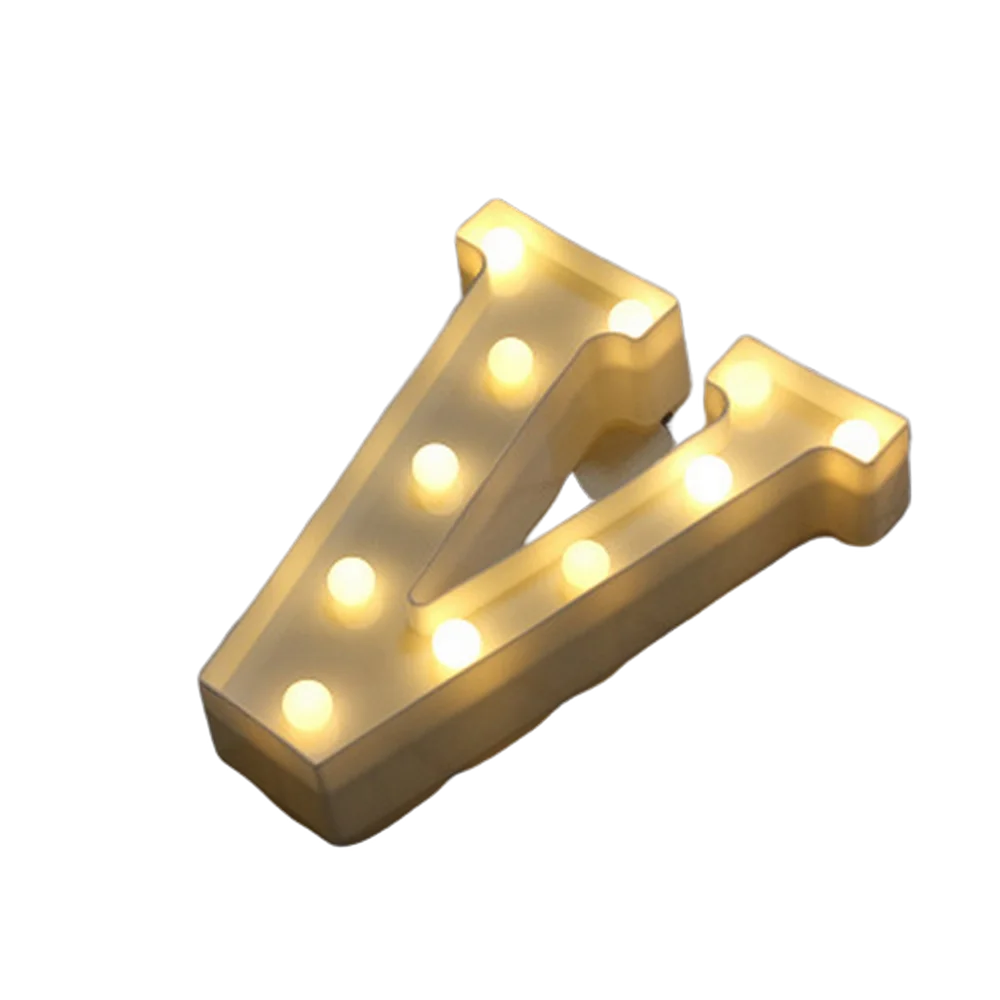 Luminous LED Alphabet and Number Lights