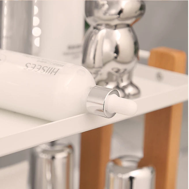 Multi Purpose Bathroom and Coffee Station Organizer Shelf