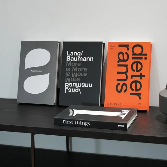 4Pcs Aesthetic Decorative Faux Book Set